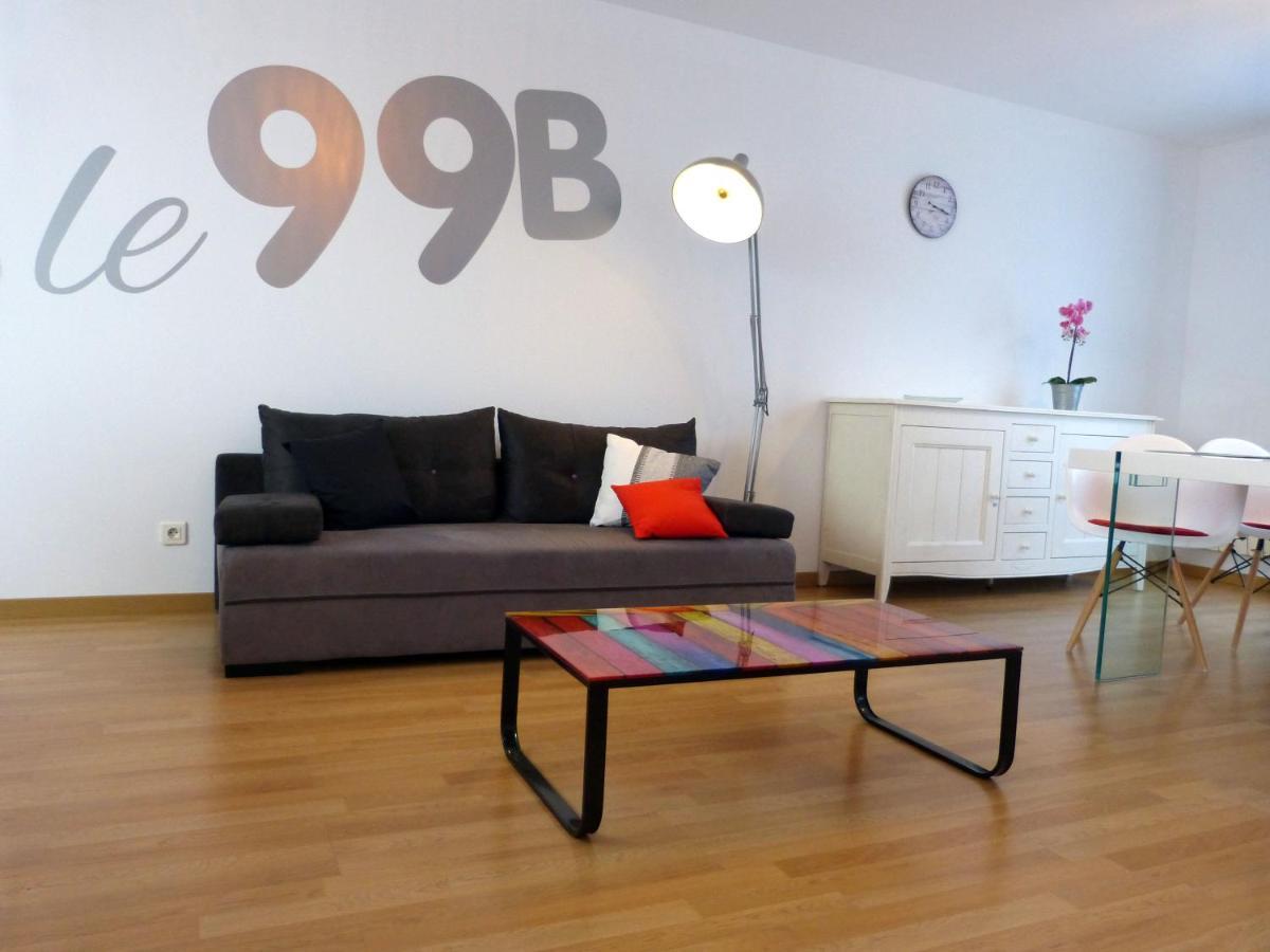 Le 99b Modern Queen Size Bed Connected Tv Apartment