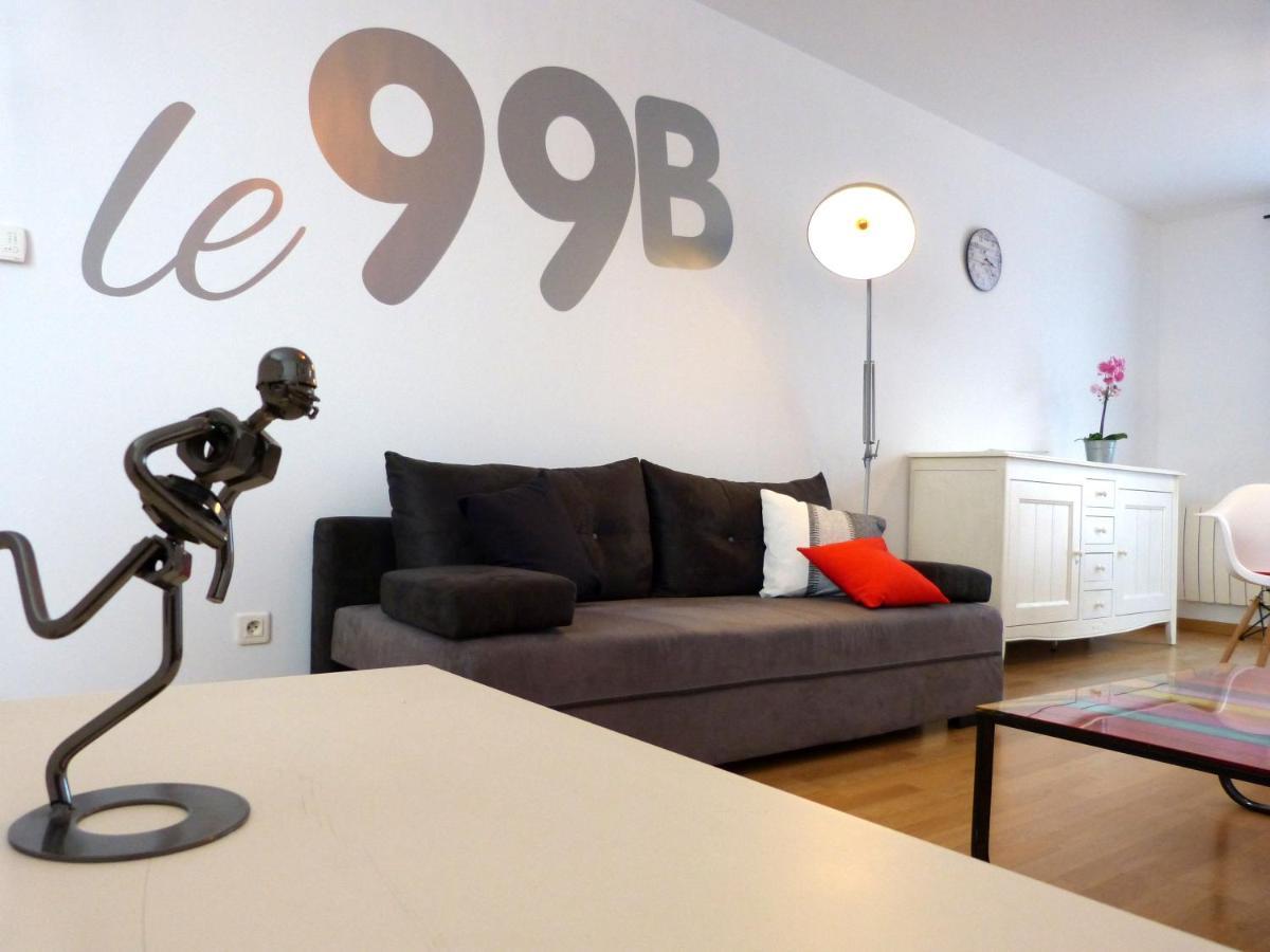 Le 99b Modern Queen Size Bed Connected Tv Apartment